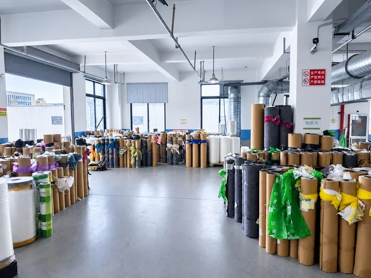Roll stock storage